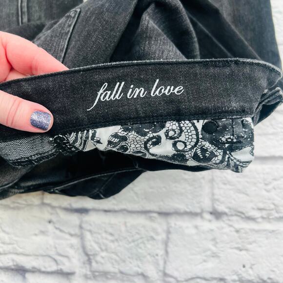 NOT FOR SALE WHITE HOUSE BLACK MARKET Women's Slim Leg Fall In Love Jeans Size - Picture 4 of 8